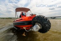 Катер на колесах: лодка-амфибия Sealegs