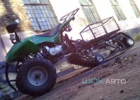 Квадроснегоход Saigak из мотовездехода