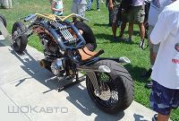 Прозрачный мотоцикл Saga