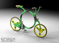 Карманный велосипед Locust