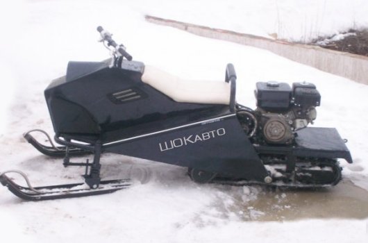 Миниснегоход своими силами
