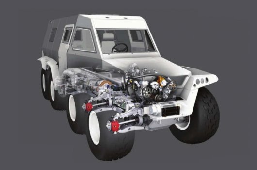 Устройство снегоболотохода Шаман