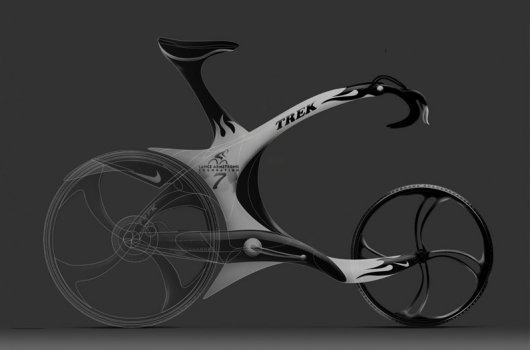 Футуристический велосипед TREK