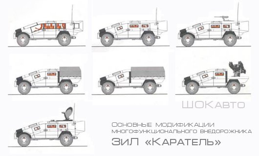 Специальный бронированный автомобиль 3иЛ-3901С1 «Каратель»