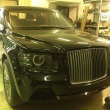 Бронированный внедорожник из проекта «Кортеж»