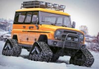 Гусеницы на автомобиль: гусеничный комплект ВГД