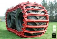 Гусеницы Olofsfors на колёса спецтехники