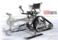 Велоснегоход Human Powered Snowо