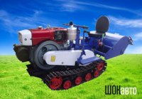 Гусеничный минитрактор Земляк